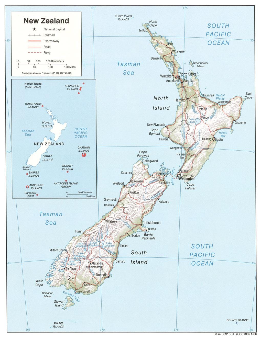 new zealand ilog mapa