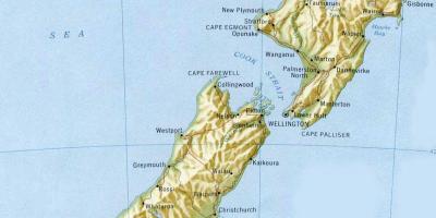 Wellington new zealand sa mapa